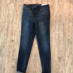American Eagle super hi-rise jegging